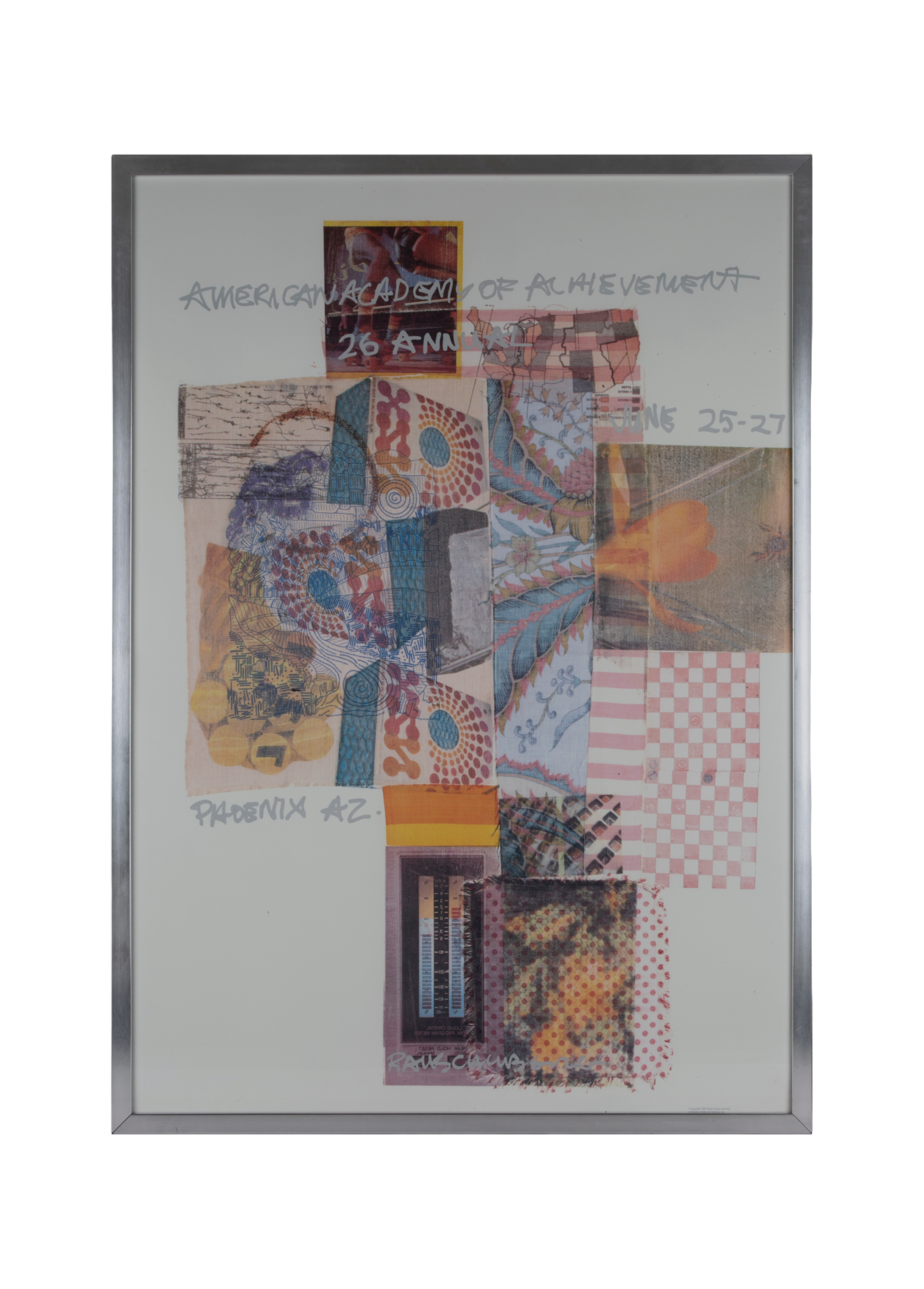 რობერტ რაუშენბერგი – „American Academy of Achievement“ პოსტერი (1987)