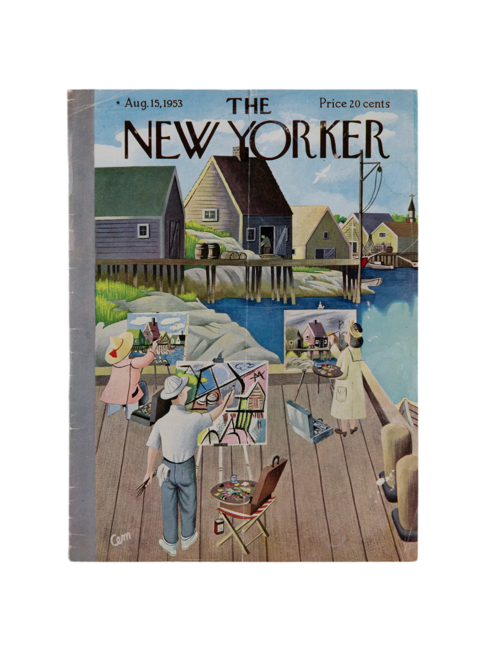 The New Yorker აგვისტო 15, 1953, მხოლოდ ყდა